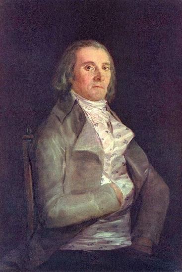 Francisco de Goya Retrato del doctor Peral oil painting image